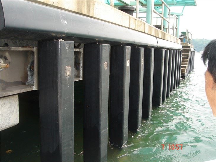 HDPE פלסטיק לעבודות ימיות